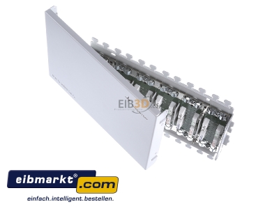 Ansicht oben vorne Telegrtner J00060A0071 Kabelverbinder Multi 6x Cat.7, AP, RAL7035 