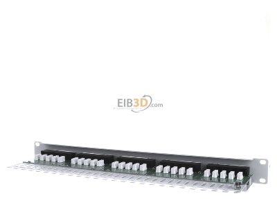 Back view Telegrtner MPPISDN 25-H kurz Patch panel copper 
