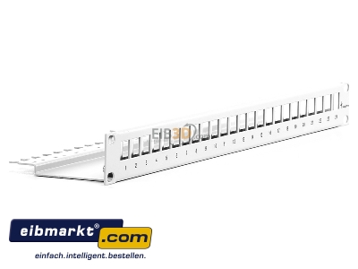 View on the left Telegrtner AMJ-Mod 24PP/ub gr Patch panel copper
