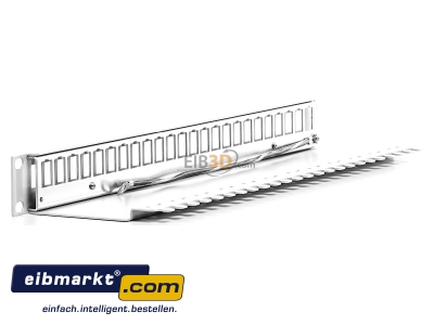 View on the right Telegrtner AMJ-Mod 24PP/ub gr Patch panel copper
