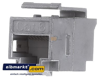 Frontansicht Telegrtner J00029A0061 AMJ Kupplung K Cat.6 RJ45 (f-f) 