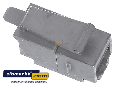 Ansicht oben links Telegrtner J00029A0061 AMJ Kupplung K Cat.6 RJ45 (f-f) 