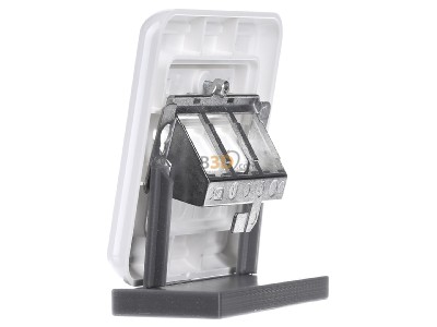 Ansicht rechts Telegrtner H02010A0053 Modul-Aufnahme 3-fach 80x80, aws 