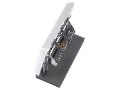 Ansicht oben rechts Telegrtner H02010A0053 Modul-Aufnahme 3-fach 80x80, aws 