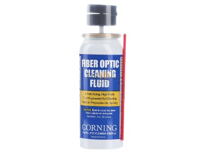 Front view Corning FCC-CLEANER-FIBER Cleaning set for fibre optic technique 
