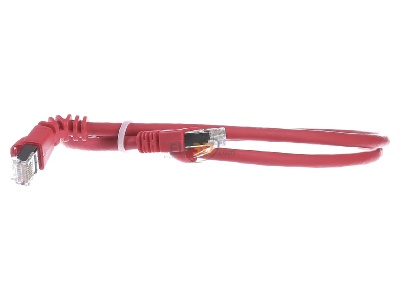 Frontansicht Telegrtner L00000A0196 Patchkabel S/FTP 6A rt 1,0m 1x90Grd 