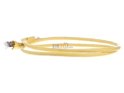 Ansicht rechts Telegrtner L00000A0200 Patchkabel S/FTP 6A gb 1,0m 1x90Grd 