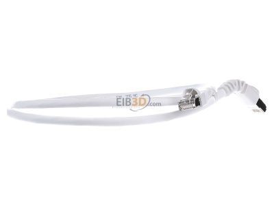 Ansicht links Telegrtner L00000A0204 Patchkabel S/FTP 6A ws 1,0m 1x90Grd 