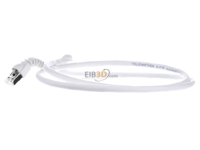 Ansicht rechts Telegrtner L00000A0204 Patchkabel S/FTP 6A ws 1,0m 1x90Grd 