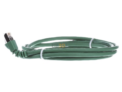 Ansicht rechts Telegrtner L00001A0156 Patchkabel S/FTP 6A gn 2,0m 1x90 