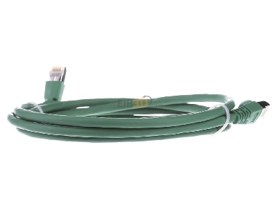 Ansicht hinten Telegrtner L00001A0156 Patchkabel S/FTP 6A gn 2,0m 1x90 