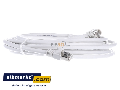 Ansicht links Telegrtner L00003A0127 Patchkabel S/FTP 6A ws 5,0m 1x90Grd 