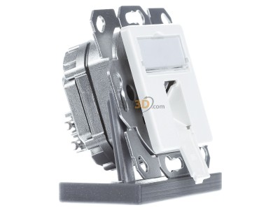 View on the left Telegrtner J00020A0505 RJ45 8(8) Data outlet 6A (IEC) white 
