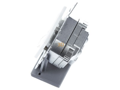 View top right Telegrtner J00020A0505 RJ45 8(8) Data outlet 6A (IEC) white 
