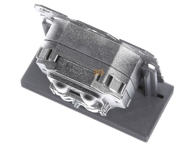 Top rear view Telegrtner J00020A0506 AMJ45 8, category 6A without central plate, 
