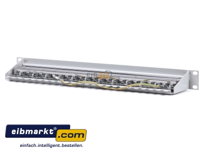 Ansicht hinten Telegrtner J02023A0050 PatchPanel MPP24-HS Cat.6A RAL 7035 