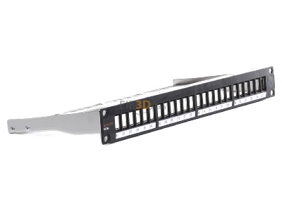 View on the left Dtwyler 418019 Patch panel copper 
