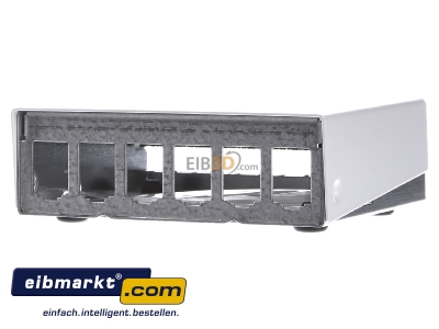Front view Metz Connect 130861-0602-E Front-/ Patch panel 6x RJ 
