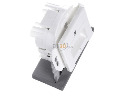 View top left Telegrtner J00020A0508 RJ45 8(8) Data outlet 6A (IEC) white 
