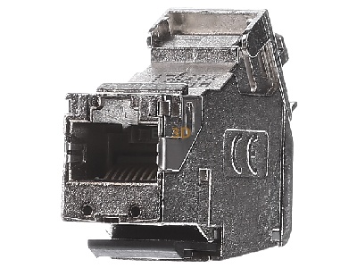 Front view Rutenbeck UM-Cat.6A iso A RJ45 8(8) jack 
