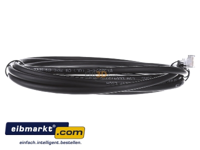 View on the left Metz Connect 1308453000-E RJ45 8(8) Patch cord 3m
