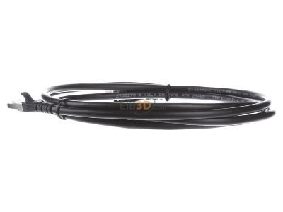 Ansicht rechts Metz 1308452000-E Patchkabel S/FTP sw 2,0m Cat.6A 