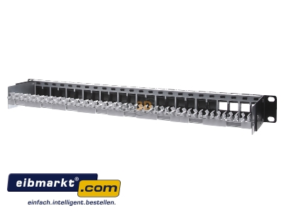 Back view Metz Connect 130920-BK-E Patch panel copper
