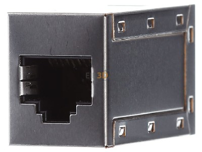 Front view EFB-Elektronik 37489.1 2x RJ45 bus/bus connector 
