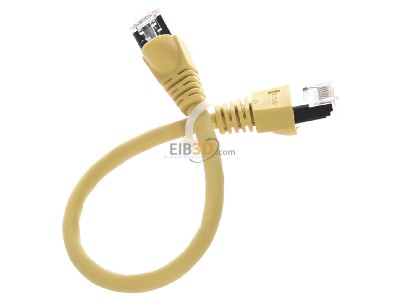 Ansicht oben hinten Telegrtner L00000A0234 Patchkabel S/FTP 6A ge 0,25m 