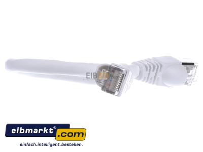 View on the left Telegrtner L00000A0236 RJ45 8(8) Patch cord 6A (IEC) 0,25m

