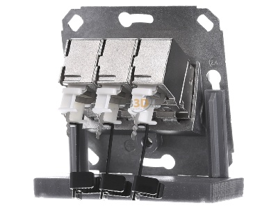 Back view Metz TN C6Amod-3UPk-270rw RJ45 8(8) Data outlet 6A (IEC) white 
