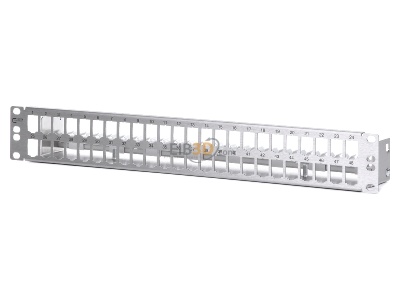 Front view Metz TN MPP48-Edst-leer Patch panel copper 48x RJ45 8(8) 
