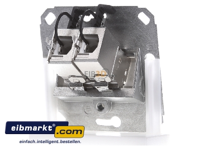 Back view Metz Connect 130B11D21102E90 RJ45 8(8) Data outlet 6A (IEC) white
