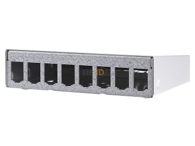 Frontansicht Metz 130861-0802-E AP-Geh�use leer E-DATmodul 8er rws 