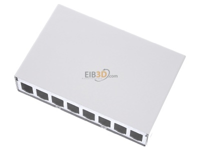 Ansicht oben vorne Metz 130861-0802-E AP-Geh�use leer E-DATmodul 8er rws 