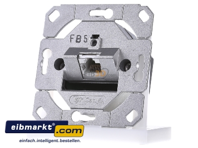 Frontansicht Metz Connect TN EDATC6A-1UP0 Anschlussdose C6A UP0 1xRJ45,UP0 