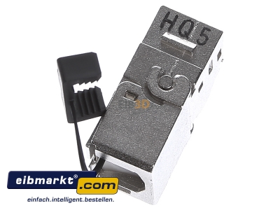 Top rear view Metz Connect 130B21-E RJ45 8(8) jack
