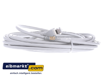 Ansicht links CommScope/AMP Netconn 1-1711983-4 Patchkabel Kat.6A S/FTP RJ45/RJ45 grau TN-6000A gr 7,5m