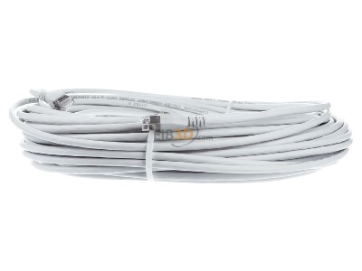 Frontansicht CommScope/AMP Netconn TN-6000A gr 30,0m Patchkabel Kat.6A S/FTP RJ45/RJ45 grau 