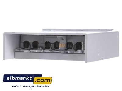 Back view Metz Connect TN EDATC6-6AP-rws Patch panel copper 6x RJ45 8(8)
