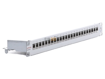 View on the left Dtwyler 417980 Patch panel copper 
