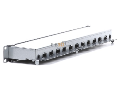 Ansicht rechts Dtwyler 417980 Patchpanel CSA24/8 1HE Cat6A-ISO RAL7035 