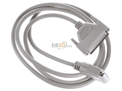 Ansicht oben links EFB-Elektronik K5186.2 D-Sub Kabel 37pol. 2,0m St/Bu 