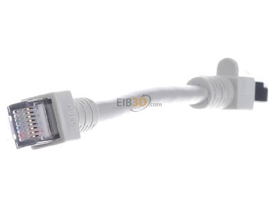 Ansicht links EFB-Elektronik EC5000 0,15mgrSF/UTP Patchkabel Cat.5e 2xRJ45 mit SF/UTP 