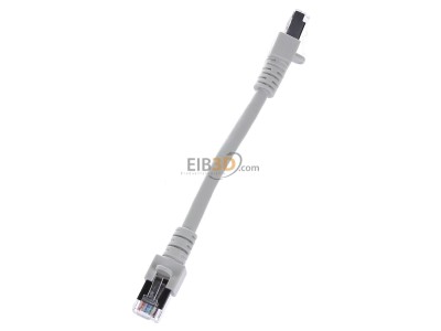 Ansicht oben rechts EFB-Elektronik EC5000 0,15mgrSF/UTP Patchkabel Cat.5e 2xRJ45 mit SF/UTP 