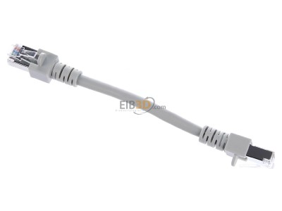 Ansicht oben hinten EFB-Elektronik EC5000 0,15mgrSF/UTP Patchkabel Cat.5e 2xRJ45 mit SF/UTP 