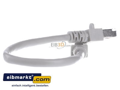 Ansicht hinten EFB-Elektronik K5455.0,25 Patchkabel Cat.5e 2xRJ45 mit SF/UTP EC5000 0,25mgrSF/UTP