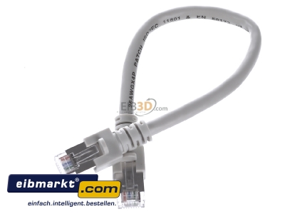 Ansicht oben vorne EFB-Elektronik K5455.0,25 Patchkabel Cat.5e 2xRJ45 mit SF/UTP EC5000 0,25mgrSF/UTP