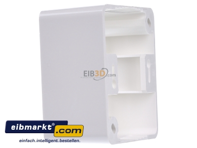View on the right Metz Connect 130829-4302-I Surface mounted housing 1-gang white - 
