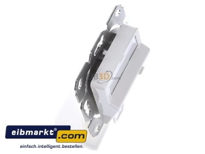 Ansicht oben links Telegrtner H02010A0083 Modul-Aufnahme 2fach UP/50 aws aufbauend 